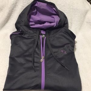 Ladies Fila sweat jacket. Size XL. New w/Tag.